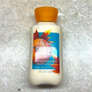 FREE or 3/$20: BBW Travel Body Lotion - Sweet Cinnamon Pumpkin